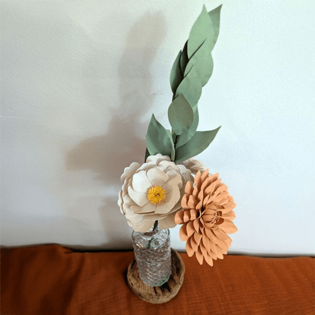 Bouquet teintes natures