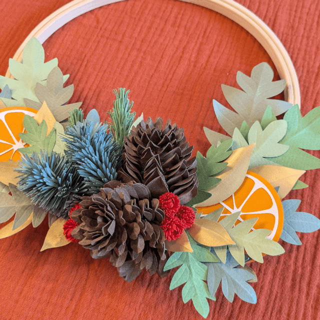 🎄 Kit DIY couronne de Noël 🎄